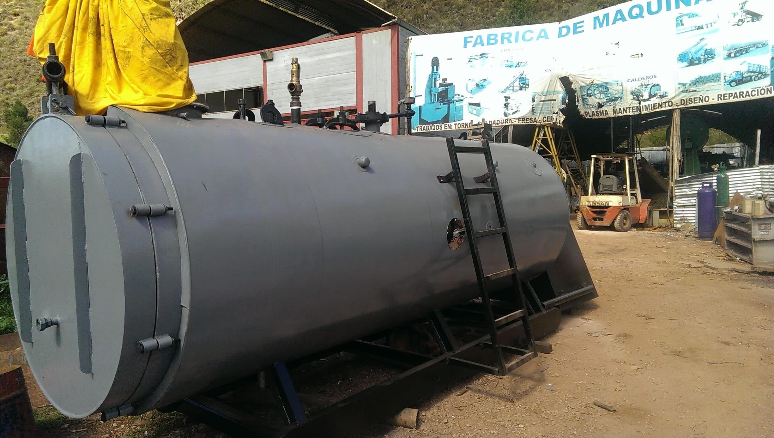 Caldera DE UN PASO Pirotubulares