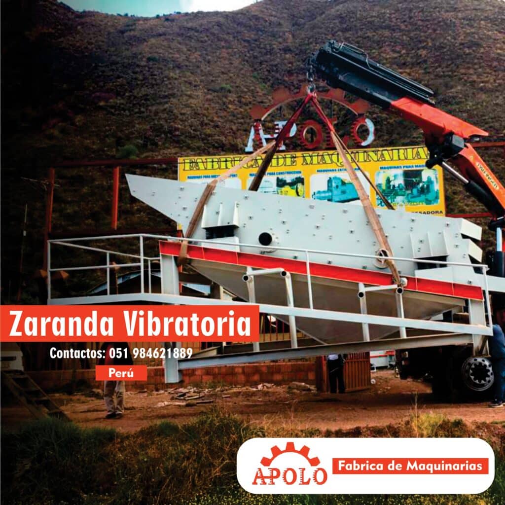 Zarandas Vibratorias en Cusco